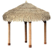 Synthetic Tiki Hut Kits